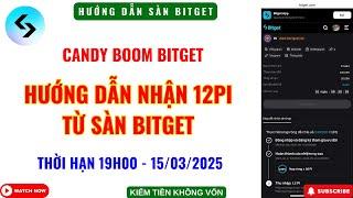 Pi Network - Tham Gia Candy Boom Nhận 12 PI Coin Từ Sàn Bitget