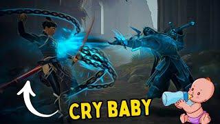 when you can't win say *Keep Fighting*  Cry baby of Arena || Shadow Fight 4 Arena