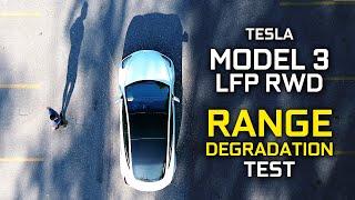 Range & Battery Degradation Test on My 2 Year Old Tesla Model 3 LFP RWD (Surprising Results)