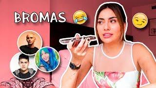 BROMAS TELEFÓNICAS a Youtubers | La Mafe Mendez