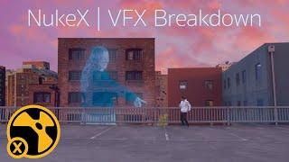 NukeX VFX Shot Breakdown | Hologram & Cityscape