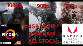 METRO SERIES Comparison Test on AMD Ryzen 5 5600G | LOW - MAX | 1080p - 900p - 720p #benchmark