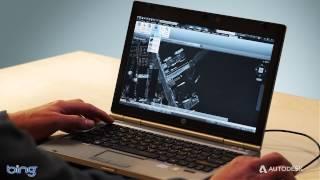 AutoCAD 2014: Geolocation data and live maps