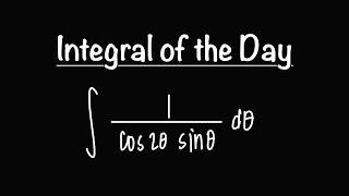 Integral of the Day 6.16.24 | Semi-Spicy Trig Integral with some Slick Tricks! Math with Professor V