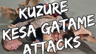 Triangle Attacks From Kuzure kesa gatame. (Broken scarfhold)