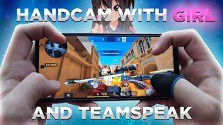 Handcam with Girl and Teamspeak in Standoff 2 | Poco x3 Pro 