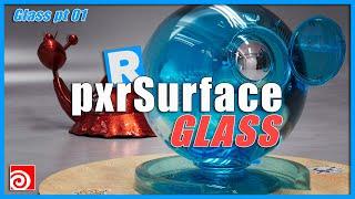 Renderman pxrSurface for beginners | Glass (pt09) Renderman houdini