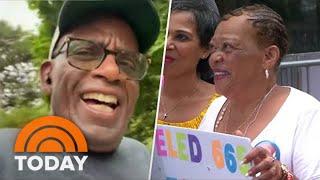 Al Roker Surprises Fan Who Came To Plaza Specifically For Him