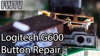 Logitech G600 Button Repair - No Soldering