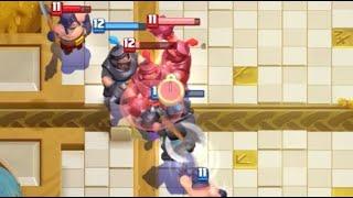 Mega Knight's Mighty Bam Bam! Dual Tower Demolition for the Win!