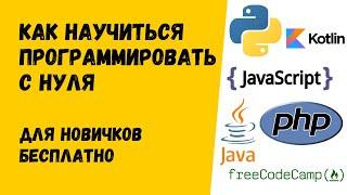 Как научиться программировать для новичков и бесплатно / Курсы от Stepik.org и FreeCodeCamp отзыв