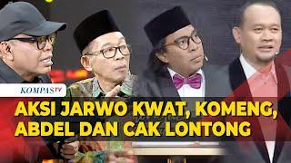 Meriahkan HUT ke-13 KompasTV, Cak Lontong Bermain Sulap di Depan Para Tokoh dan Menteri