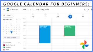 HOW TO USE GOOGLE CALENDAR FOR BEGINNERS | The basics of Google Calendar