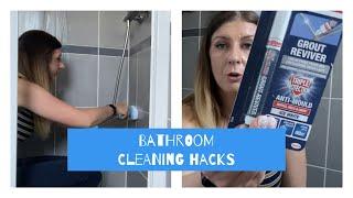 Bathroom Cleaning Hacks - Give your grout a revamp