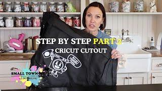 Part 2 : HOW TO : Print + apply a Cricut cutout (step by step) 