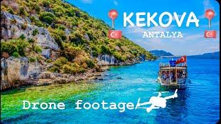 KEKOVA ANTALYA DRONE FOOTAGE #kekova #antalya