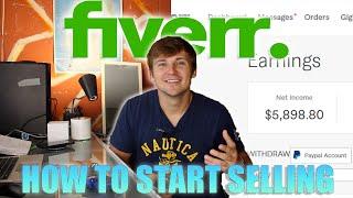 How To Start Selling On Fiverr (Beginner 2022)