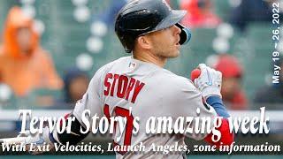 Trevor Story's historic week | May 19 ~ 26, 2022 | MLB highlights