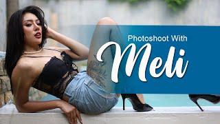 Photoshoot with MELI  |  model cantik body proposional dengan pose hebohnya keren lah.. pokoknya