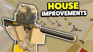 HOUSE IMPROVEMENTS! - Unturned Rags To Riches Roleplay #2