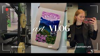 Art VLOG  Teilzeit  - Bookmarks - Alltag 