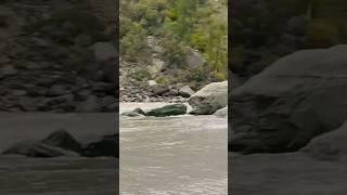 Is this hunza river️wee are going to hunza side cold places cold river️