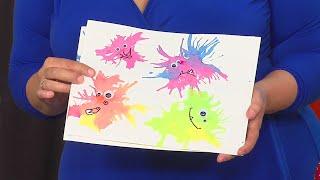 Toddler art projects and more with Serafina Art Studio WTAJ Studio 814