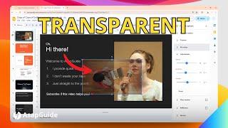 How to Make an Image Transparent in Google Slides