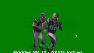 Madden NFL 10 - WR/DB jostling