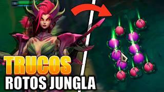 Los TRUCOS más OP que POCOS SABEN de ZYRA JUNGLA