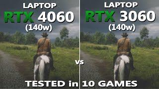 RTX 3060 vs RTX 4060 Gaming Benchamark in 2024 | Tested in 10 Games | Which one is Better? |