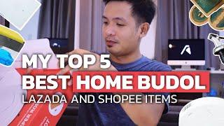 Top 5 Best Home Budol Items | Lazada & Shopee (Month of May)