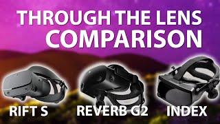 OCULUS RIFT S VS HP REVERB G2 VS VALVE INDEX - Through The Lens Comparison! Which VR Headset To Buy?