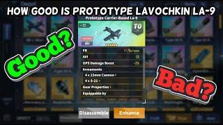 How Good Is The Prototype Fighter Lavochkin La-9? | Azur Lane