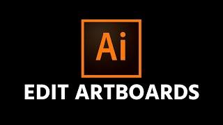 How To Create And Edit Artboards (Adobe Illustrator Tutorial 2022)