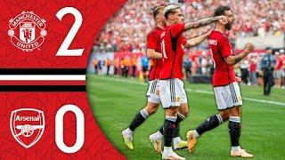 United Win In Front Of RECORD Crowd ️‍ | Man Utd 2-0 Arsenal | 2023/24 Pre-Season
