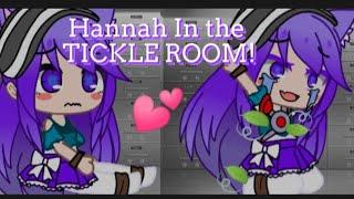 Hannah in the tickle Room!  || Gacha tickle Video||
