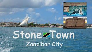 Stone Town oldest part of Zanzibar City  4K