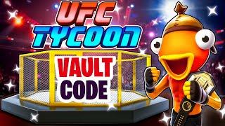 UFC TYCOON Fortnite VAULT CODE | Fortnite UFC TYCOON VAULT LEVEL 6 PIN CODE