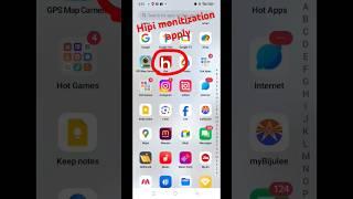 Hipi app monetization  apply 2024 