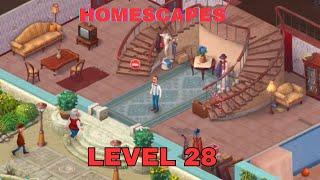 HOMESCAPES LEVEL 28 - Gameplay Walkthrough (iOS,Android Gameplay) HOMESCAPES gameplay