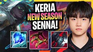 KERIA IS A BEAST WITH SENNA IN NEW NOXUS SEASON! | T1 Keria Plays Senna Support vs Rell!