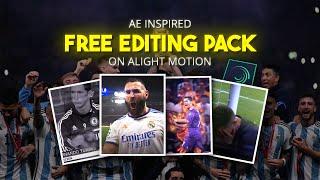 Alight Motion || Free Editing Pack For 20000 Subscribers || Alight Motion Free Editing Pack