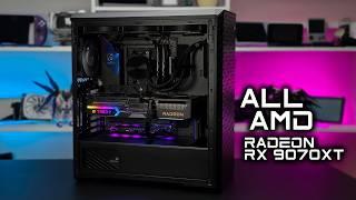 The BEST All AMD Gaming PC We Can Build Right Now! 9070 XT + 9800X3D