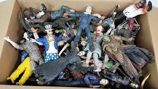 MASSIVE BOX FULL OF HORROR ACTION FIGURES!