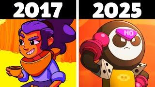 ALL BRAWL STARS ANIMATIONS 2017 - 2025!