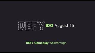 DEFY Gameplay Walkthrough | Polkastarter Tutorials