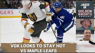 VGK looks to stay hot vs. Leafs / Oilers trade to cause a domino effect? / Locks of the Knight