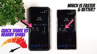 Samsung One UI Quick Share vs Nearby Share - Which is Faster?