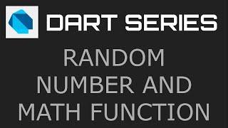 Flutter Full Tutorial For Beginner | How To Create A Random Number Using Dart | Flutter Lecture 4.10